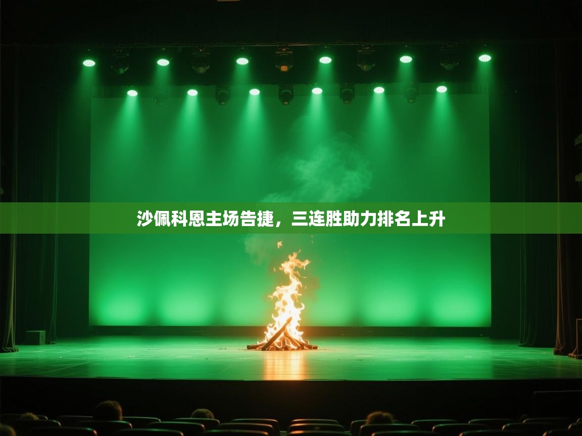 沙佩科恩主场告捷，三连胜助力排名上升